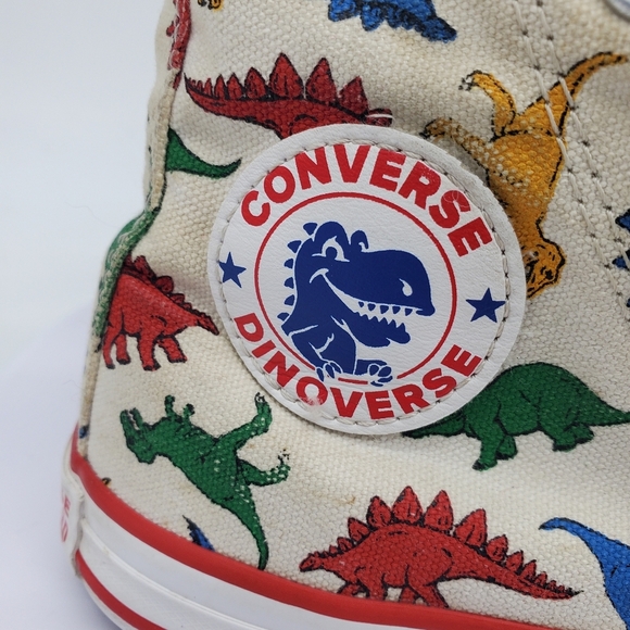 Converse Shoe Youth 13C All-Star Dinoverse Chuck Taylor High Top 663636C - Picture 7 of 9